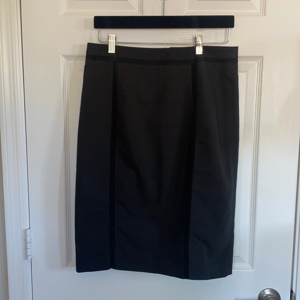 DownEast Black Pencil Skirt Medium